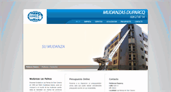 Desktop Screenshot of mudanzasduparcq.es